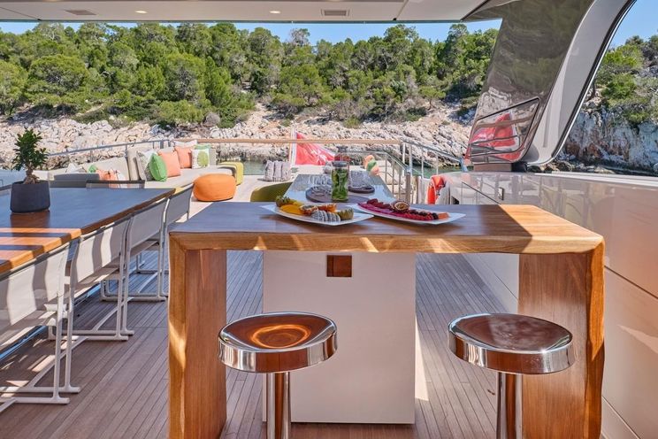 Charter Yacht WOMBAT - Sanlorenzo SL106 - 5 Cabins - Athens - Mykonos - Paros - Cyclades - Aegean - Greece