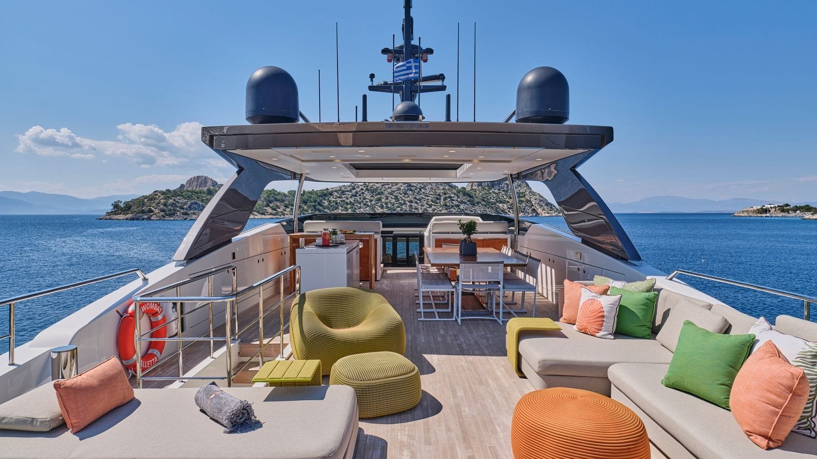 Charter Yacht WOMBAT - Sanlorenzo SL106 - 5 Cabins - Athens - Mykonos - Paros - Cyclades - Aegean - Greece