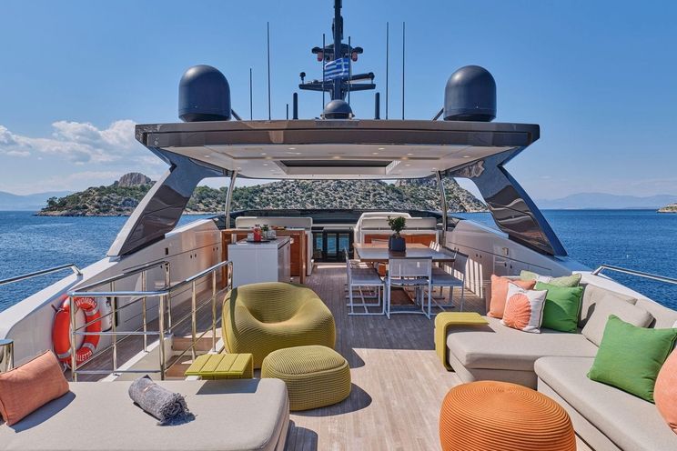Charter Yacht WOMBAT - Sanlorenzo SL106 - 5 Cabins - Athens - Mykonos - Paros - Cyclades - Aegean - Greece