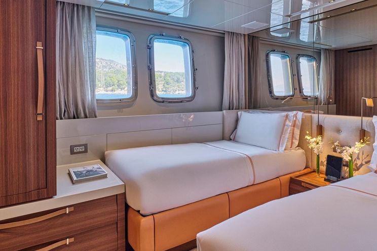 Charter Yacht WOMBAT - Sanlorenzo SL106 - 5 Cabins - Athens - Mykonos - Paros - Cyclades - Aegean - Greece