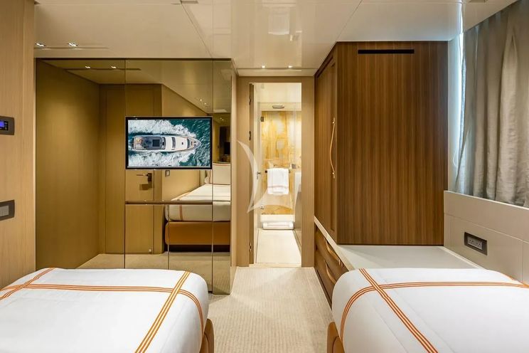 Charter Yacht WOMBAT - Sanlorenzo SL106 - 5 Cabins - Athens - Mykonos - Paros - Cyclades - Aegean - Greece