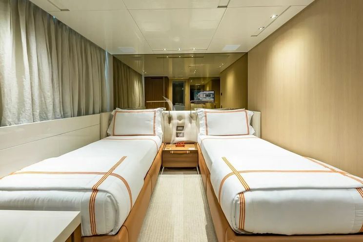 Charter Yacht WOMBAT - Sanlorenzo SL106 - 5 Cabins - Athens - Mykonos - Paros - Cyclades - Aegean - Greece