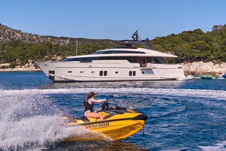 Charter Yacht WOMBAT - Sanlorenzo SL106 - 5 Cabins - Athens - Mykonos - Paros - Cyclades - Aegean - Greece