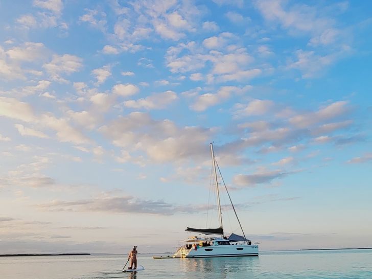TRANQUILO Fountaine Pajot Soana 47 - with paddleboarding TRANQUILO Fountaine Pajot Soana 47 - with paddleboarding