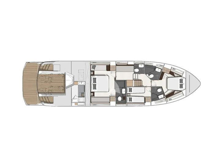 X2 Sunseeker 65 Sport - layout X2 Sunseeker 65 Sport - layout