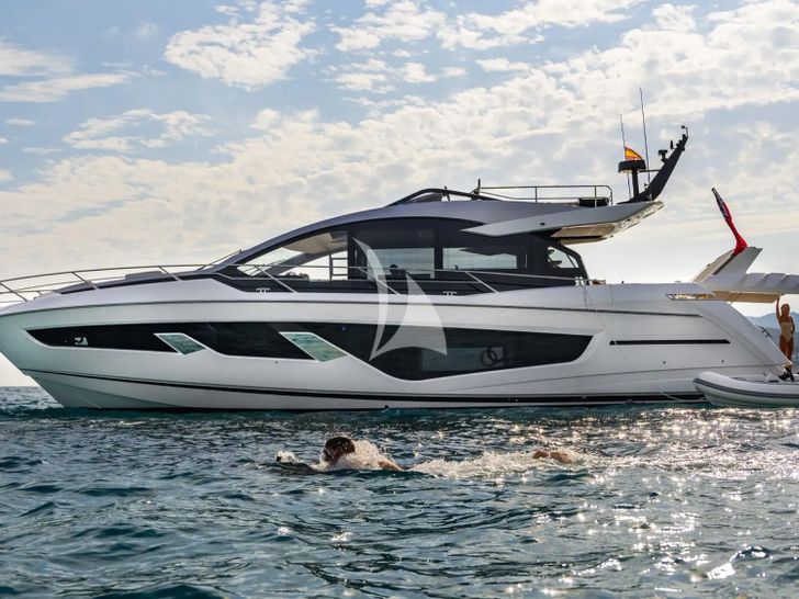 X2 Sunseeker 65 Sport - anchored side profile X2 Sunseeker 65 Sport - anchored side profile