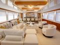 XOXO Intermarine 118 - main saloon XOXO Intermarine 118 - main saloon