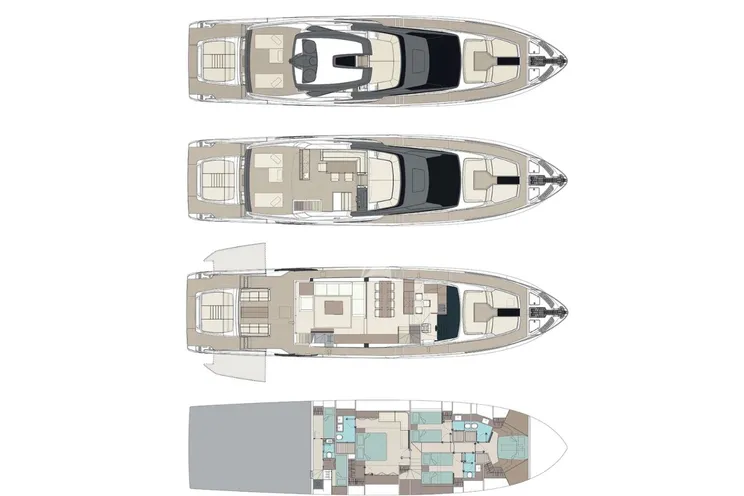 Charter Yacht X SEVEN - Riva Diva 82 - 4 Cabins - Salerno - Capri - Positano - Amalfi Coast - Italy