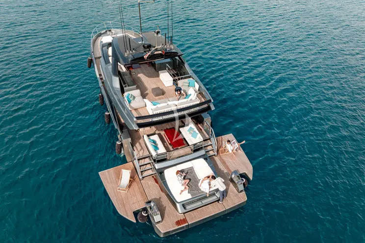 Charter Yacht X SEVEN - Riva Diva 82 - 4 Cabins - Salerno - Capri - Positano - Amalfi Coast - Italy