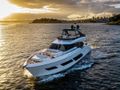 YAMAS Ferretti 670 - cruising under the sunset YAMAS Ferretti 670 - cruising under the sunset