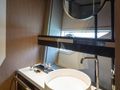 YAMAS Ferretti 670 - master cabin bathroom YAMAS Ferretti 670 - master cabin bathroom