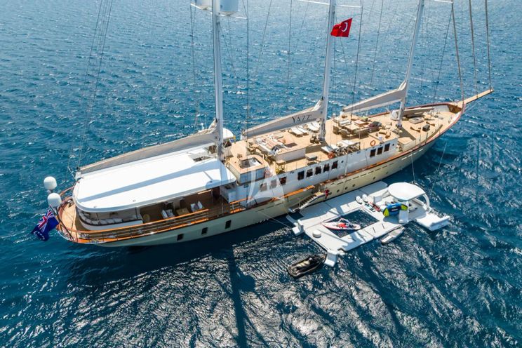 Charter Yacht YAZZ - Aegean Custom Sailing Yacht 55m - 5 Cabins - Bodrum - Gocek - Marmaris - Turkey