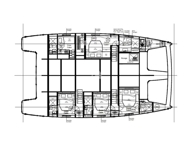 YGO. Sunreef 60 - layout YGO. Sunreef 60 - layout