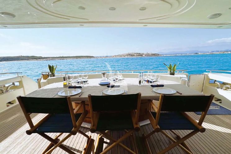 Charter Yacht YOLO TOO - Ferretti Custom Line 94 - 4 Cabins - Ibiza - Palma - Mallorca - Balearics - Spain