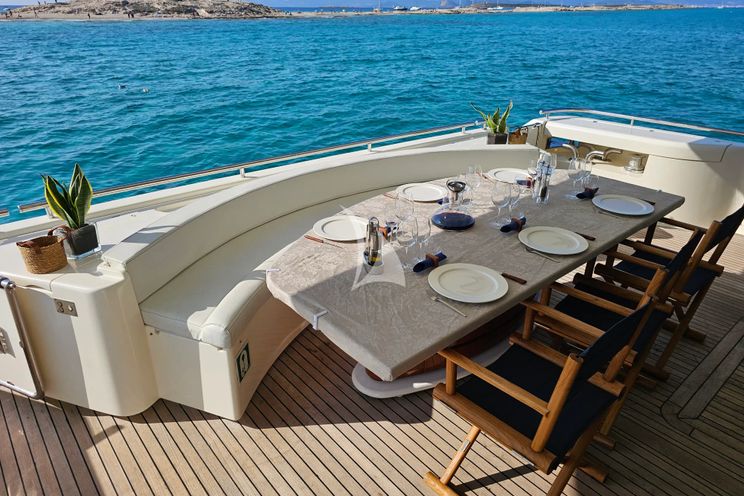 Charter Yacht YOLO TOO - Ferretti Custom Line 94 - 4 Cabins - Ibiza - Palma - Mallorca - Balearics - Spain