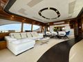 YOLO TOO Ferretti Custom Line 94 - saloon and dining area YOLO TOO Ferretti Custom Line 94 - saloon and dining area