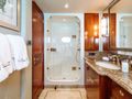 YOLO Westport 130 - VIP cabin bathroom YOLO Westport 130 - VIP cabin bathroom