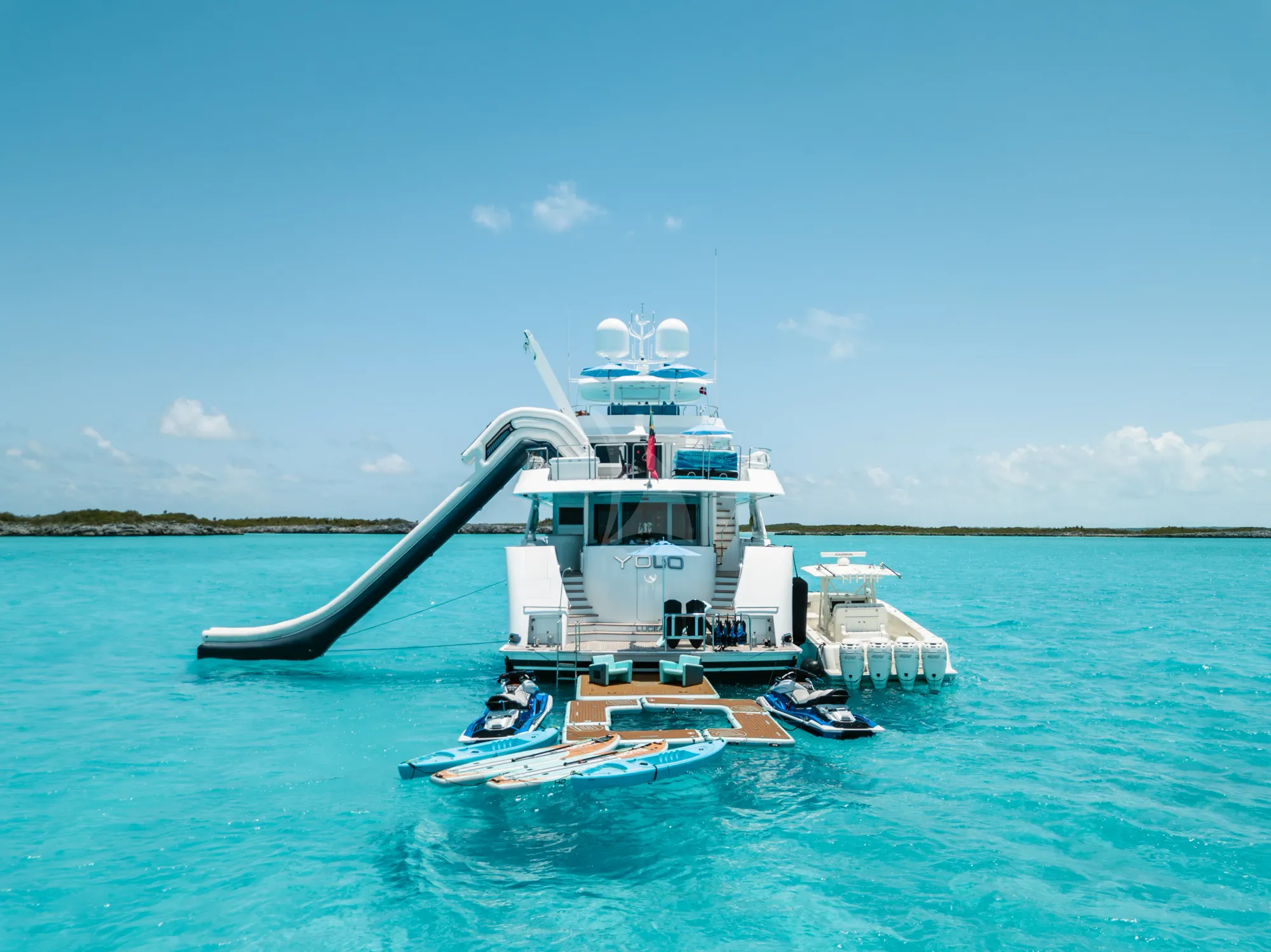 Charter Yacht YOLO - Westport 130 - 5 Cabins - Nassau - Exumas - Bahamas