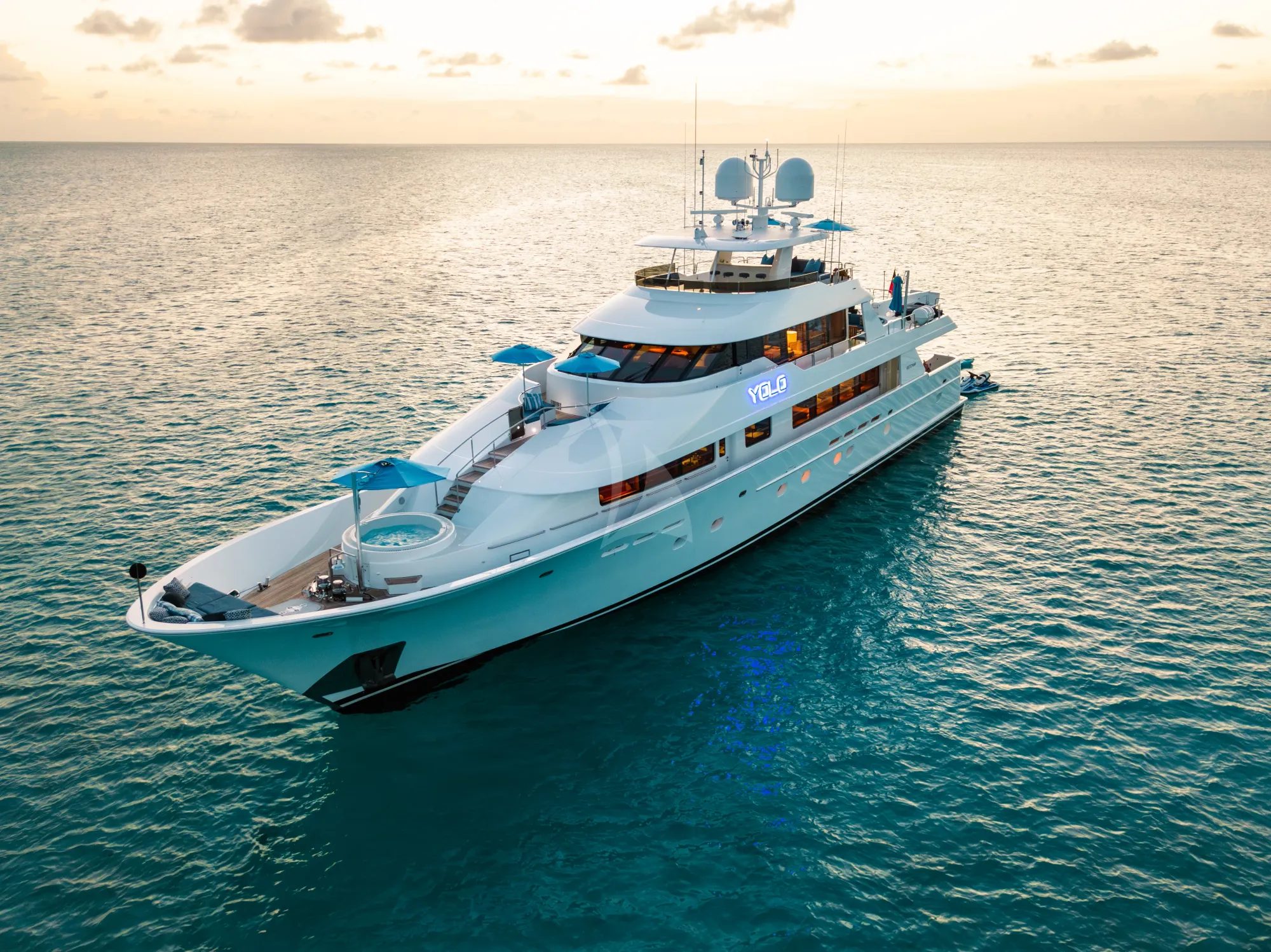 Charter Yacht YOLO - Westport 130 - 5 Cabins - Nassau - Exumas - Bahamas