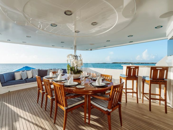 YOLO Westport 130 - main aft deck YOLO Westport 130 - main aft deck
