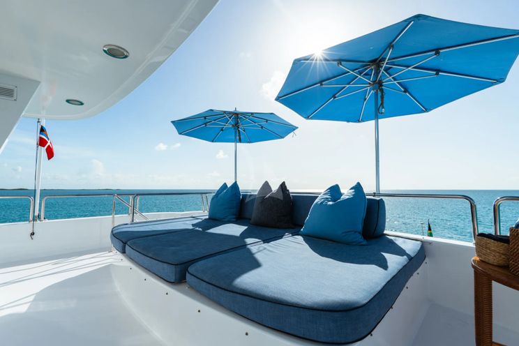 Charter Yacht YOLO - Westport 130 - 5 Cabins - Nassau - Exumas - Bahamas