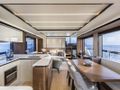 LEGEND II Absolute Navetta 68 - galley and dining area LEGEND II Absolute Navetta 68 - galley and dining area