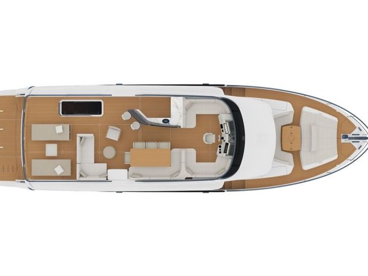 LEGEND II Absolute Navetta 68 - upper deck layout LEGEND II Absolute Navetta 68 - upper deck layout
