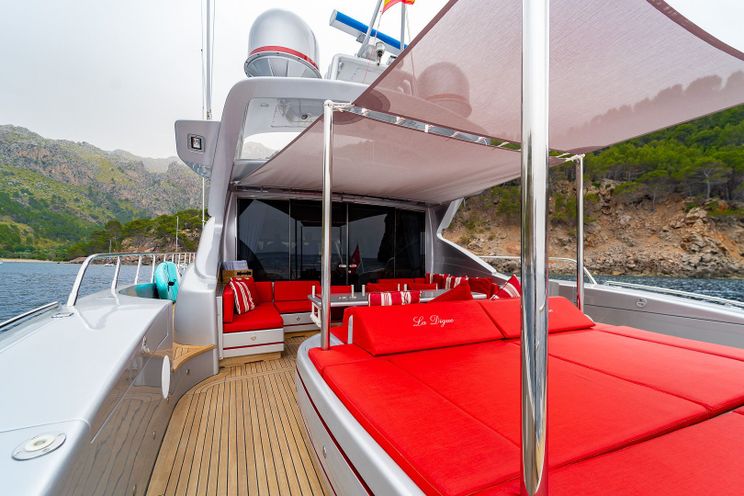Charter Yacht LA DIGUE - Mangusta 92 - 4 Cabins - Cannes - Nice - St Tropez - Antibes - French Riviera