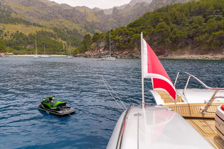 Charter Yacht LA DIGUE - Mangusta 92 - 4 Cabins - Cannes - Nice - St Tropez - Antibes - French Riviera
