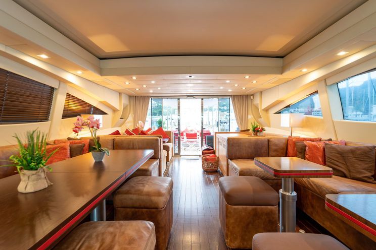 Charter Yacht LA DIGUE - Mangusta 92 - 4 Cabins - Cannes - Nice - St Tropez - Antibes - French Riviera