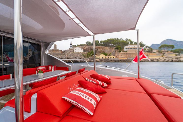 Charter Yacht LA DIGUE - Mangusta 92 - 4 Cabins - Cannes - Nice - St Tropez - Antibes - French Riviera