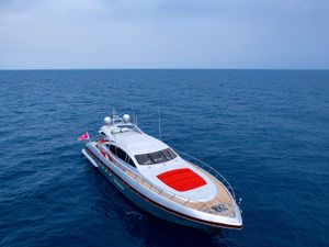 LA DIGUE - Mangusta 92 - 4 Cabins - Cannes - Nice - St Tropez - Antibes - French Riviera LA DIGUE - Mangusta 92 - 4 Cabins - Cannes - Nice - St Tropez - Antibes - French Riviera