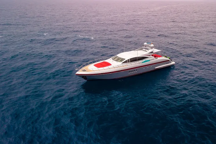 Charter Yacht LA DIGUE - Mangusta 92 - 4 Cabins - Cannes - Nice - St Tropez - Antibes - French Riviera