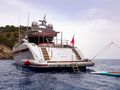 LA DIGUE Mangusta 92 - aft view LA DIGUE Mangusta 92 - aft view