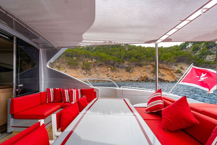 Charter Yacht LA DIGUE - Mangusta 92 - 4 Cabins - Cannes - Nice - St Tropez - Antibes - French Riviera