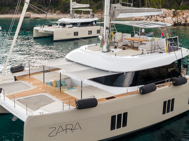 ZARA Sunreef 50 - main profile ZARA Sunreef 50 - main profile