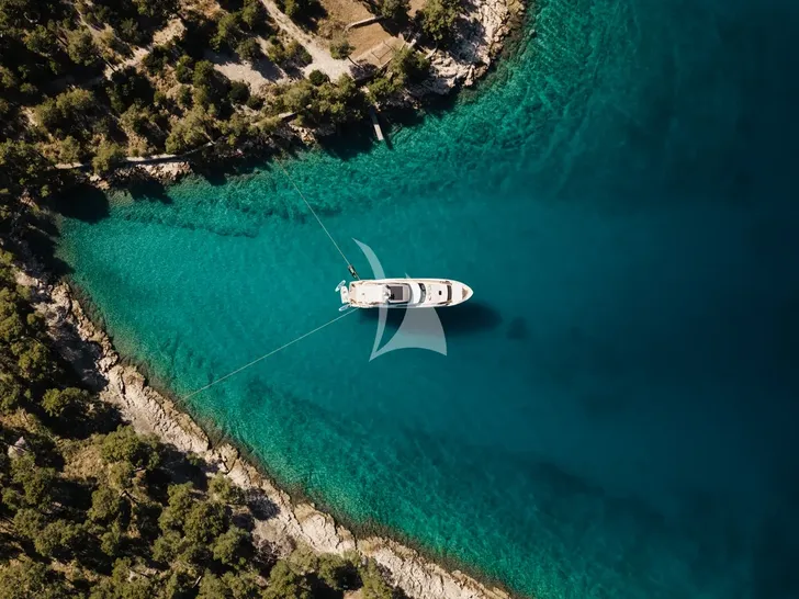 ZATARA II Sanlorenzo SL90A - drone aerial shot ZATARA II Sanlorenzo SL90A - drone aerial shot