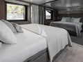 ZATARA II Sanlorenzo SL90A - master cabin bed ZATARA II Sanlorenzo SL90A - master cabin bed