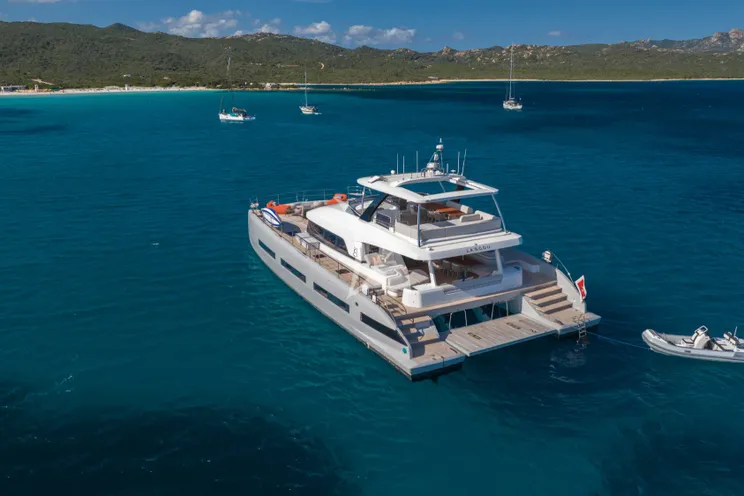 Charter Yacht ZENIT - Lagoon Seventy 8 - 4 Cabins - Olbia - Cala dei Sardi - La Maddalena - Porto Cervo - Sardinia - Italy