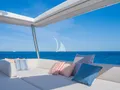 ZENIT Lagoon Seventy 8 - flybridge bronzing area ZENIT Lagoon Seventy 8 - flybridge bronzing area