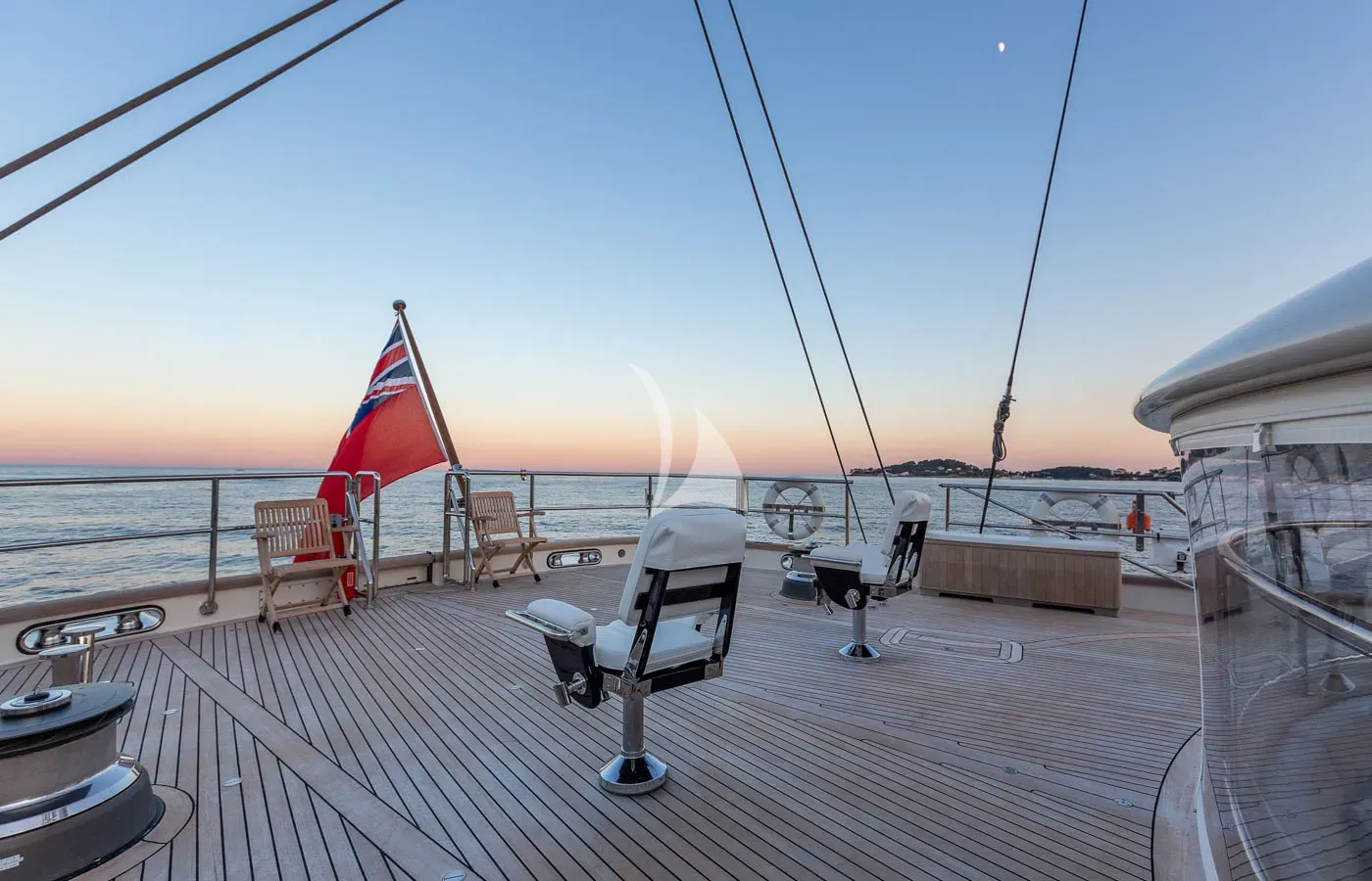 ZENJI Perini Navi 56m - aft deck
