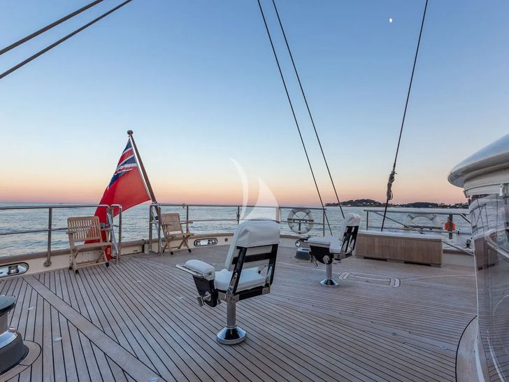 ZENJI Perini Navi 56m - aft deck ZENJI Perini Navi 56m - aft deck