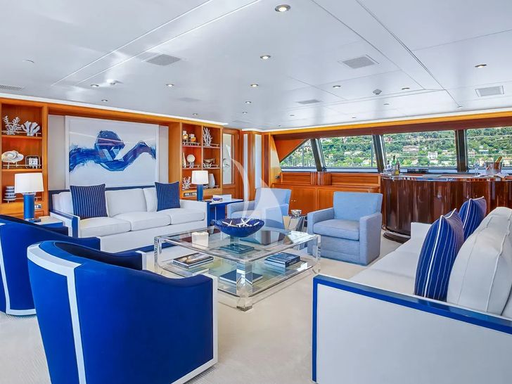 ZENJI Perini Navi 56m - main saloon ZENJI Perini Navi 56m - main saloon