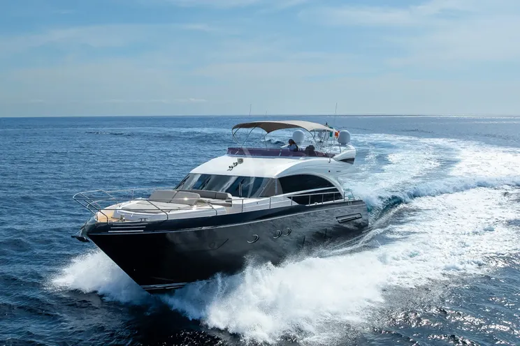 Charter Yacht ZEN OF LONDON - Princess 68 - 4 Cabins - Palma - Mallorca - Ibiza - Balearics - Spain