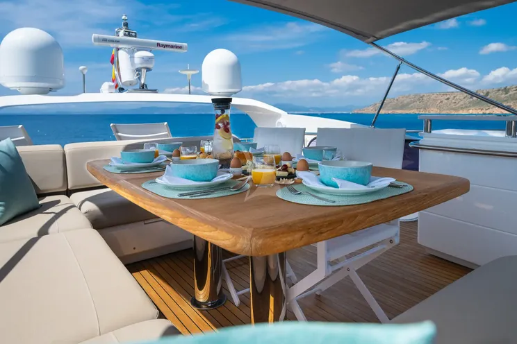 Charter Yacht ZEN OF LONDON - Princess 68 - 4 Cabins - Palma - Mallorca - Ibiza - Balearics - Spain