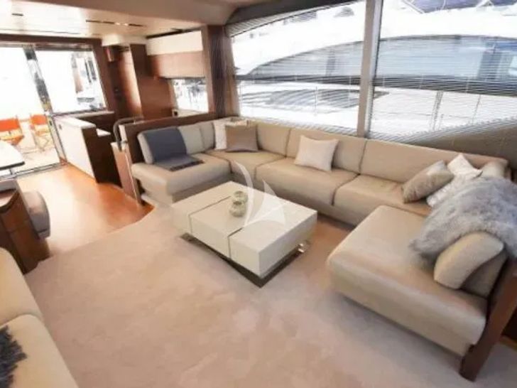 ZEN OF LONDON Princess 68 - saloon seating ZEN OF LONDON Princess 68 - saloon seating