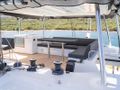 ZERI Lagoon 55 - flybridge seating area ZERI Lagoon 55 - flybridge seating area
