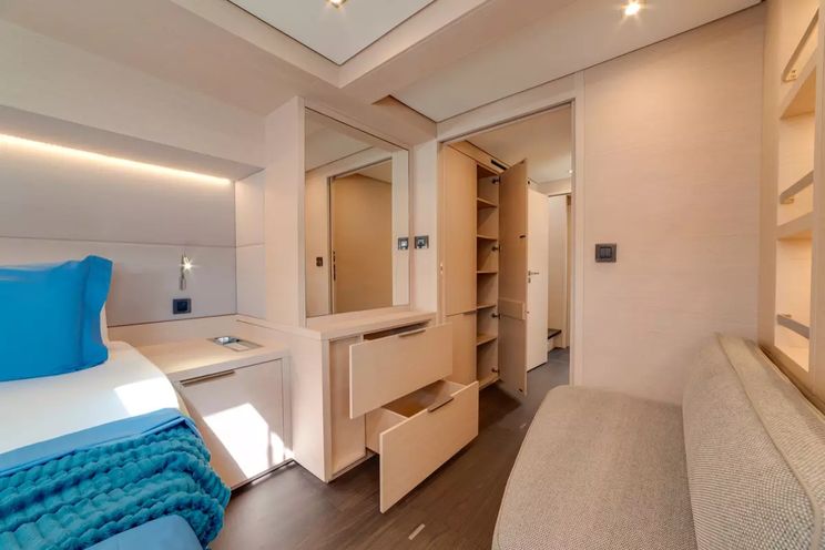 Charter Yacht ZERI - Lagoon 55 - 4 Cabins - Cala dei Sardi - Porto Cervo - La Maddalena - Sardinia - Italy