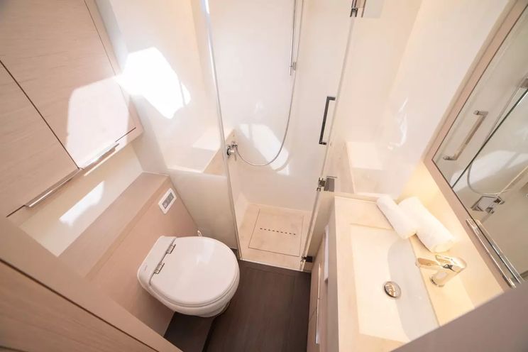 Charter Yacht ZERI - Lagoon 55 - 4 Cabins - Cala dei Sardi - Porto Cervo - La Maddalena - Sardinia - Italy