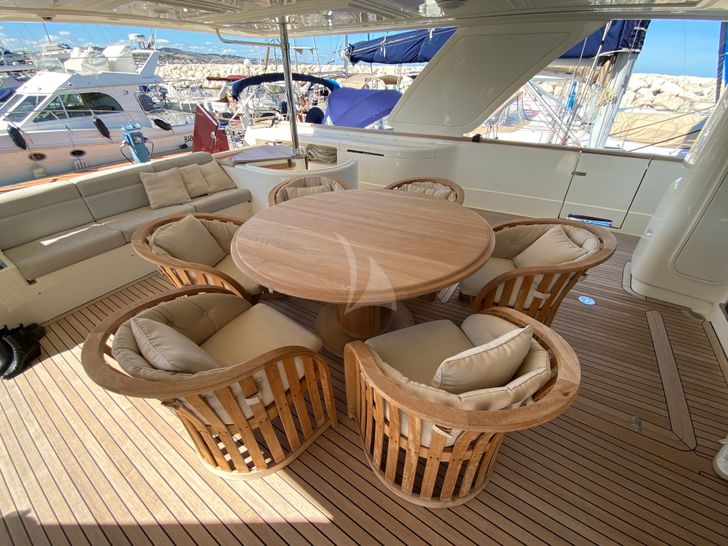 ZIACANIA Custom Line 101 Main Aft Deck ZIACANIA Custom Line 101 Main Aft Deck